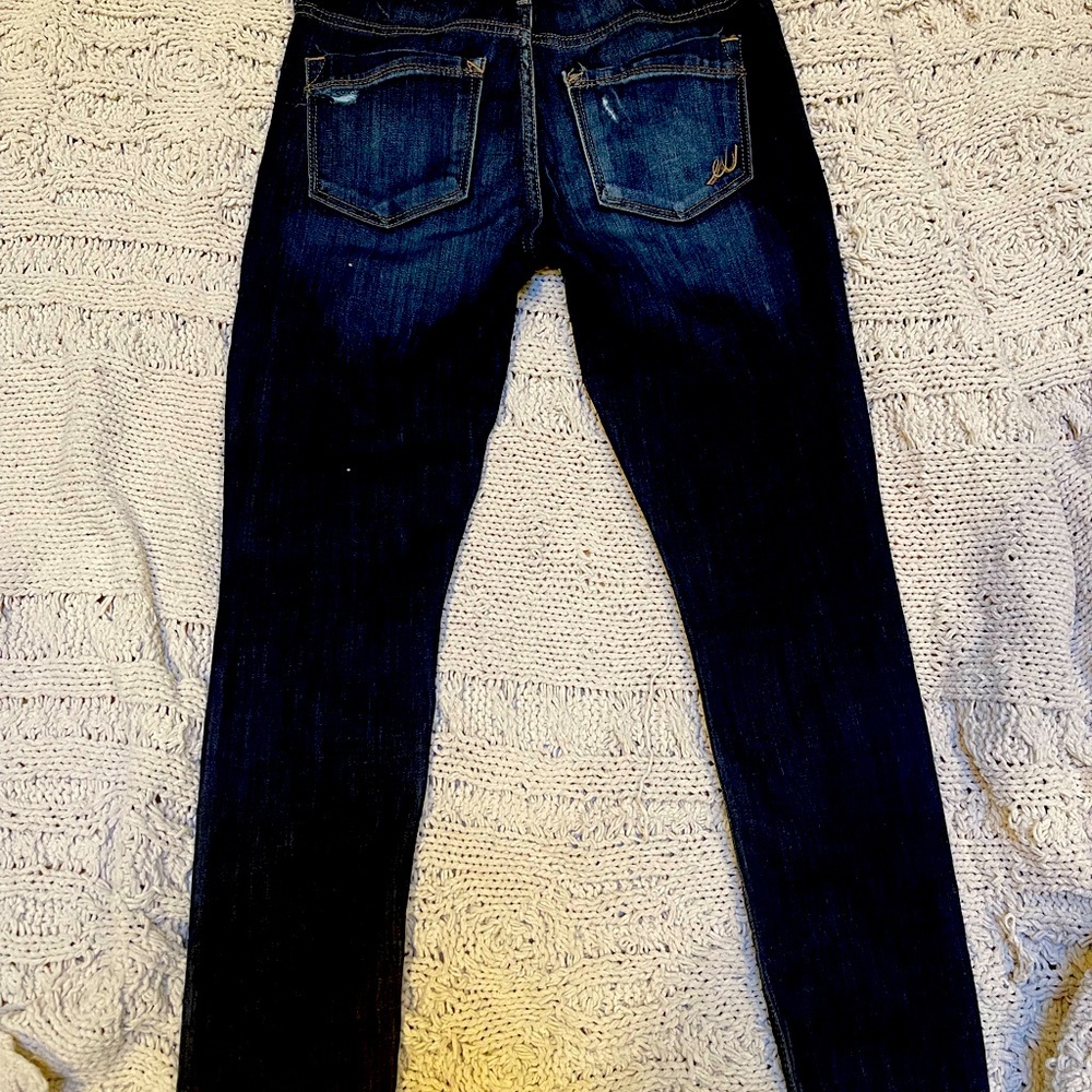 Express  low rinse Denim leggings jeans 0s